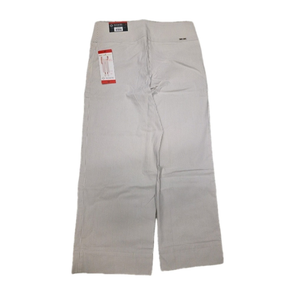 S.C. & CO. Women's Wide Leg Crop Pant, Tan, Medium